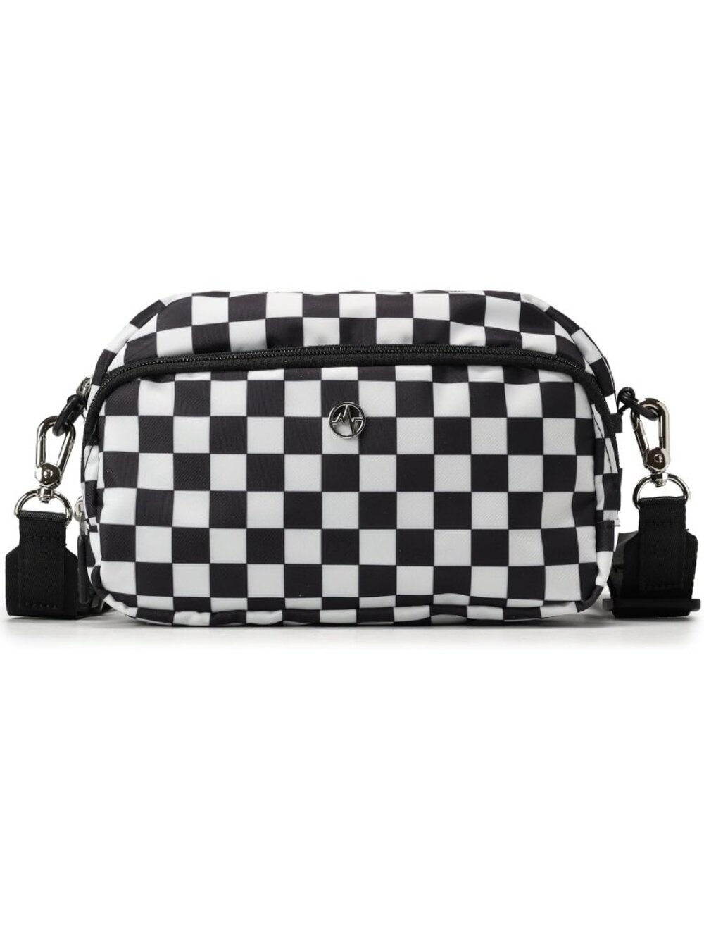Women's Checkered Crossbody Bag Everyday Purse with Adjustable Strap Daily Use
